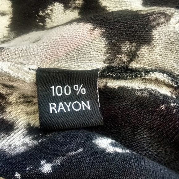 Greater Good Beaded Tie Dye Sheer Blouse Size 1X/2X - Picture 4 of 11